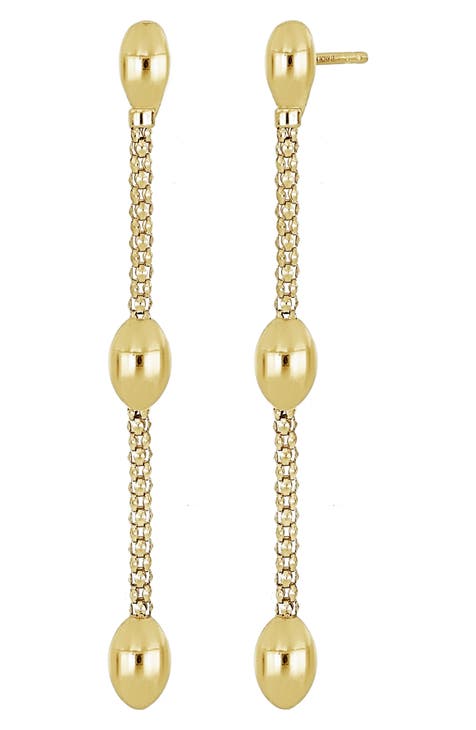 14k Gold Drop Earrings for Women | Nordstrom