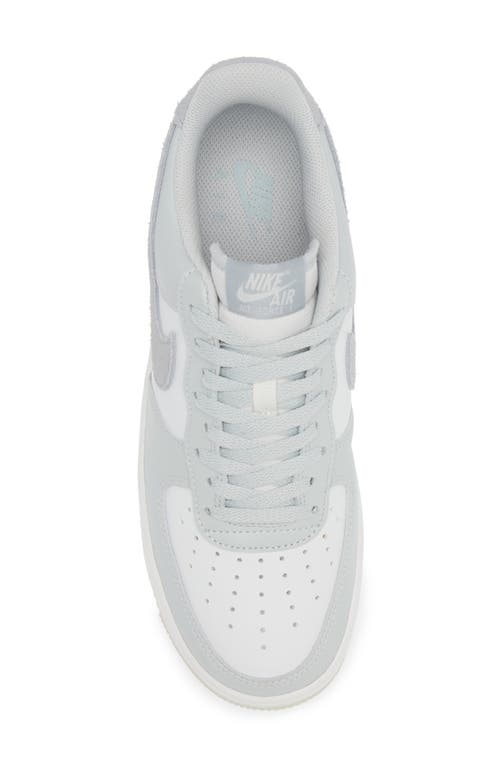 Shop Nike Air Force 1 '07 Sneaker In Silver/light Pumice/white