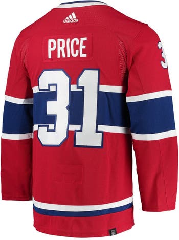 Women's Fanatics Branded Carey Price Red Montreal Canadiens