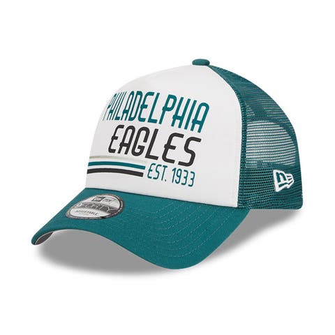Philadelphia Eagles New Era Super Bowl LVII Side Patch 9TWENTY Adjustable  Hat - Midnight Green