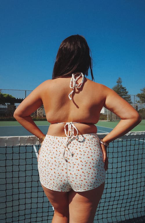 Dippin Daisys Farrah Elastic Waist Booty Short In Shortcake