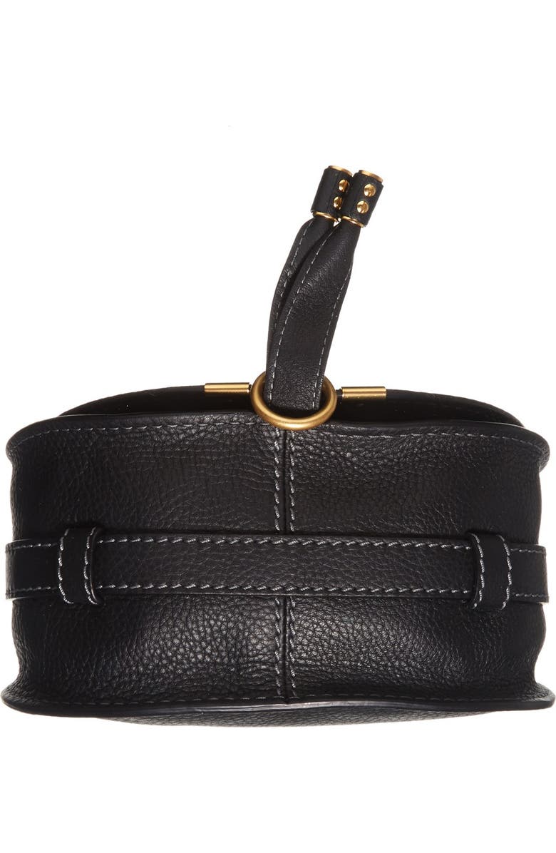 Chloé Small Marcie Crossbody Bag, Alternate, color, Black Gold Hrdwre