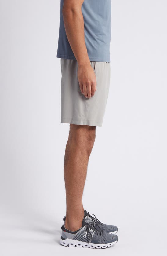 Shop Free Fly Breeze Shorts In Cement