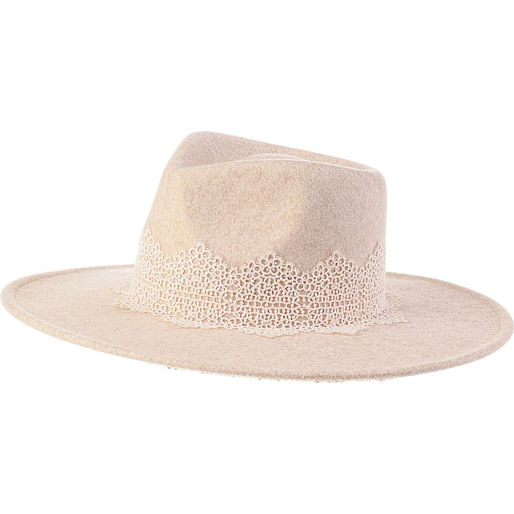 Marcus Adler Felt Panama Hat In Blush