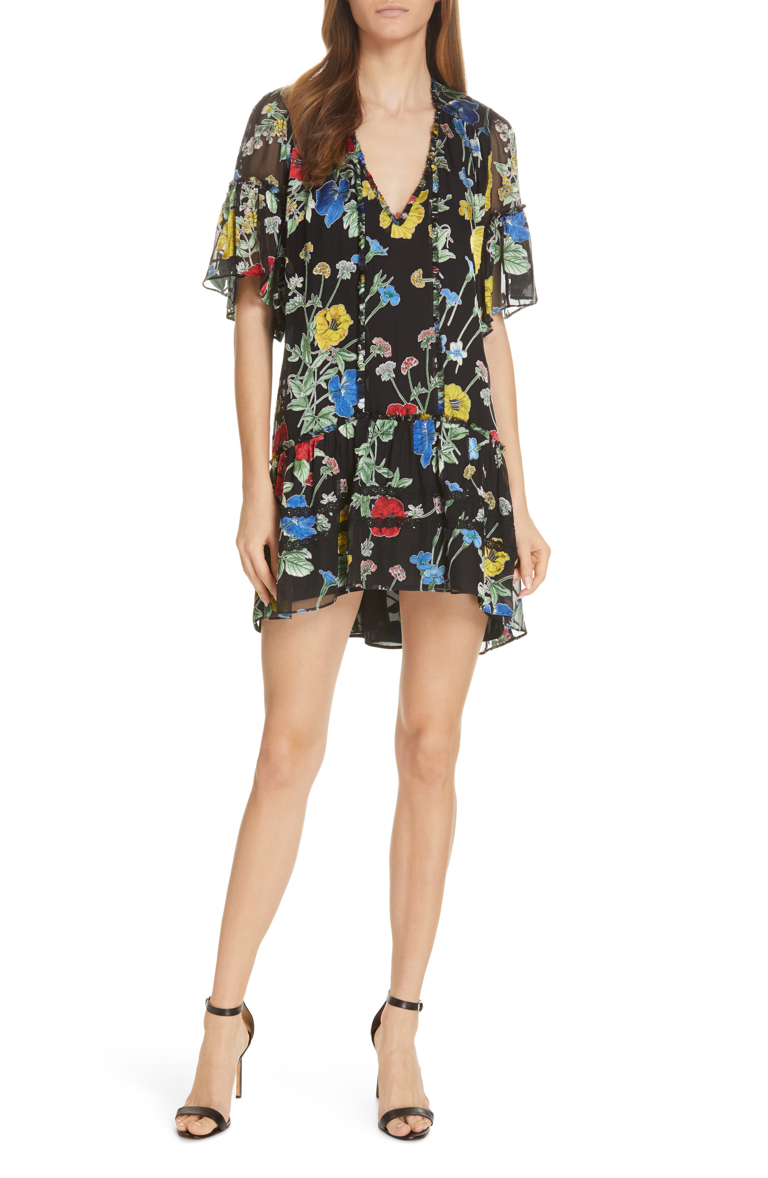 alice and olivia tunic dress