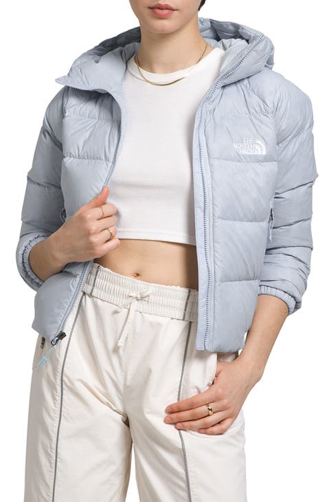 Prada Ivory Ski Puffer Jacket Size 40 Small 4 Pockets Adjustable Belt Zip  Hood