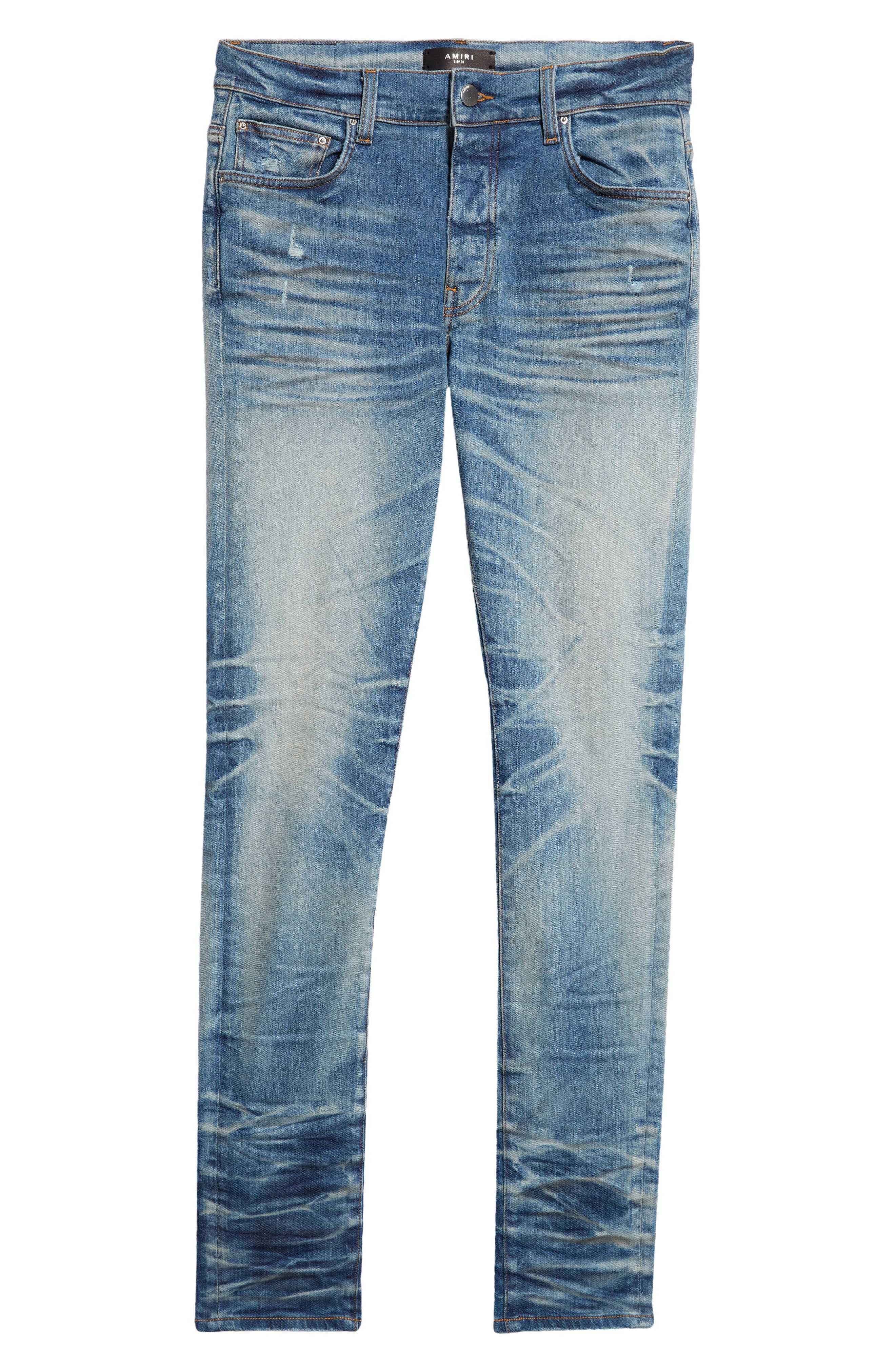AMIRI アミリデニムパンツSTACK FLAIR JEAN 裾スナップ