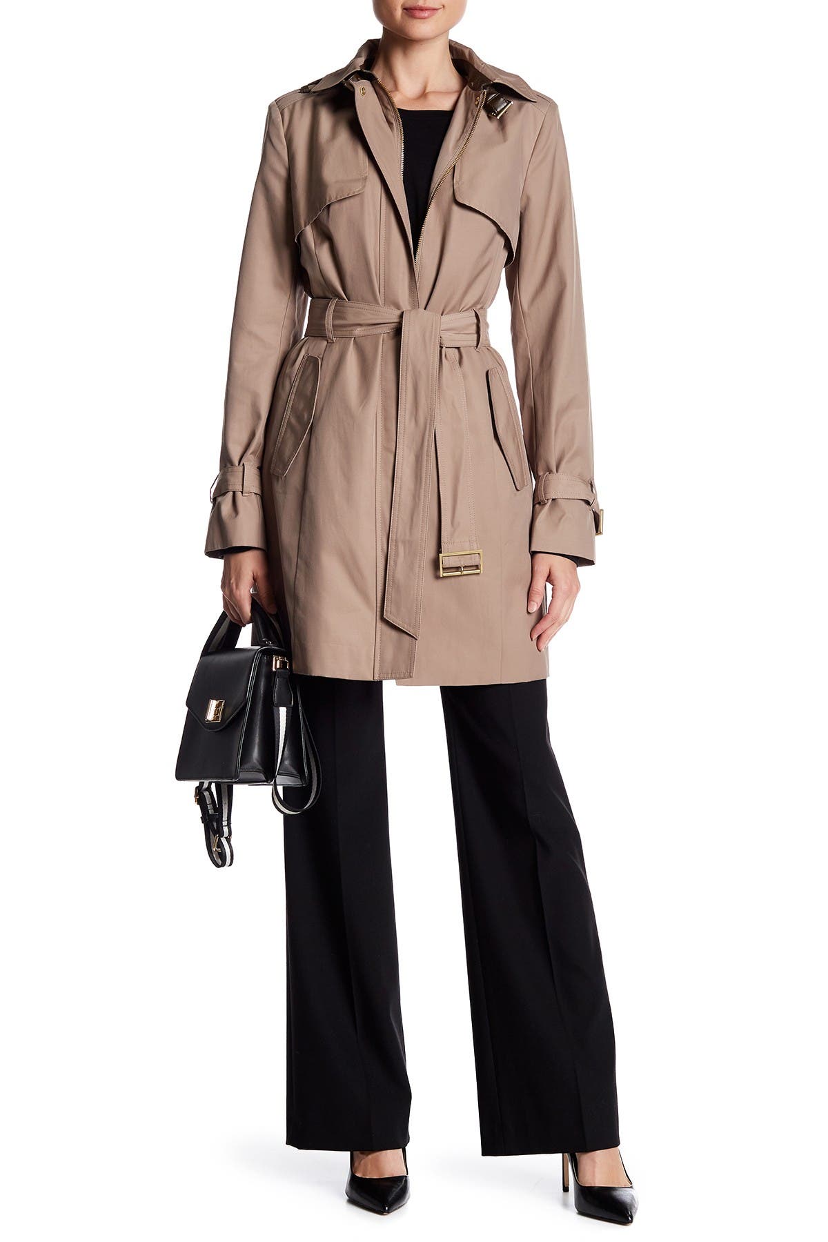 cole haan trench coat