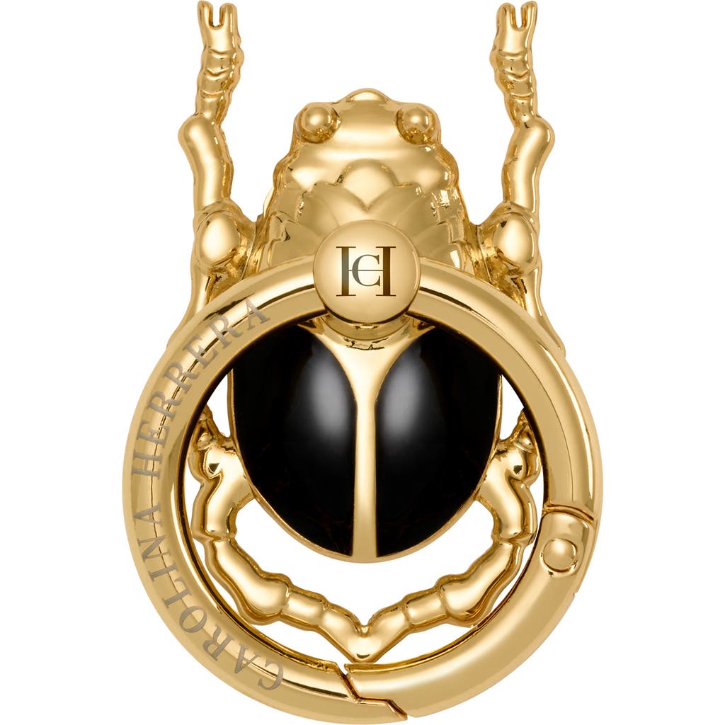 Carolina Herrera The Compact Beetle Ring In No Color
