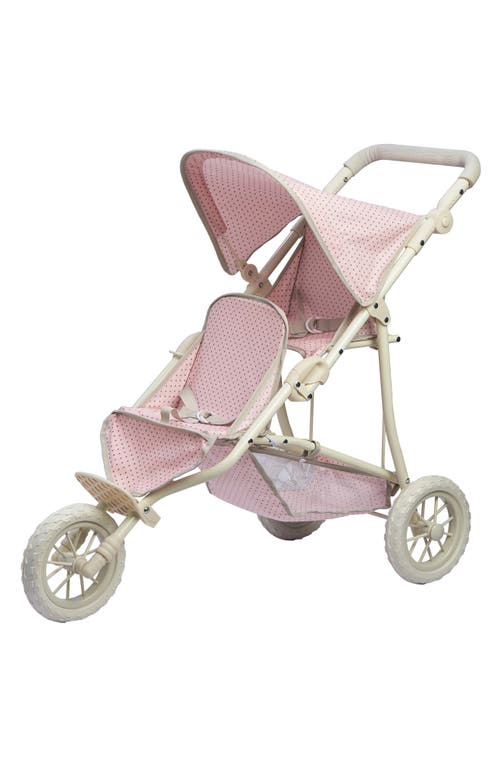 Teamson Kids Olivia's Little World Baby Doll Deluxe Stroller in Pink at Nordstrom
