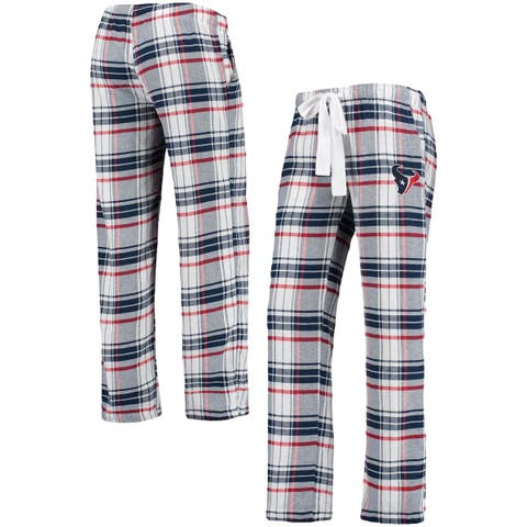 Concepts Sport Men's Navy, Gray Houston Astros Big and Tall Flannel Pants