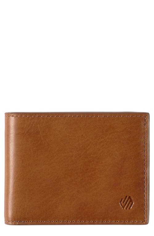 Rhodes Leather Bifold Wallet in Tan Full Grain