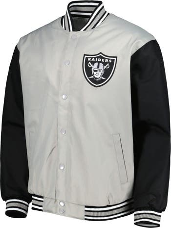 Las Vegas Raiders JH Design Leather Jacket - Black