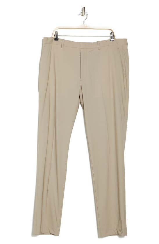 Theory Mayer New Tailor 2 Wool Dress Pants In Dark Sand