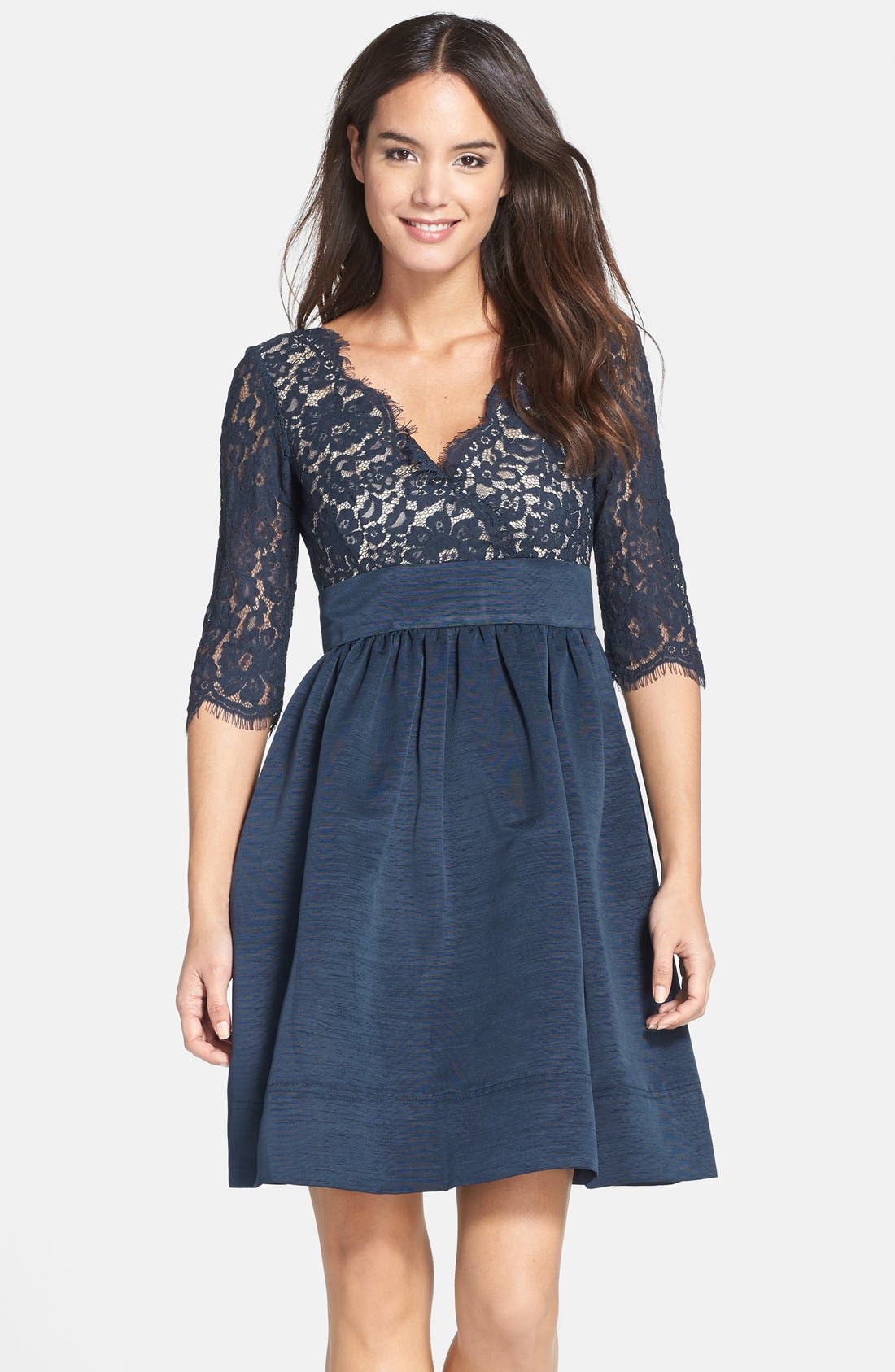 nordstrom eliza j navy dress