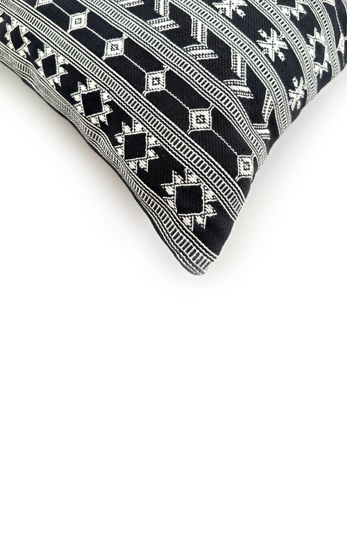 Nimmit Print Pillow In Black