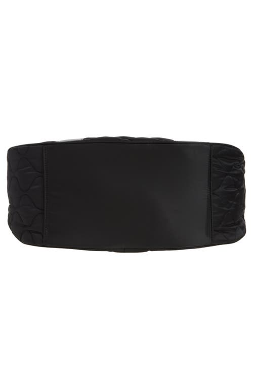 Pajar Quilted Nylon Tote Bag In Black