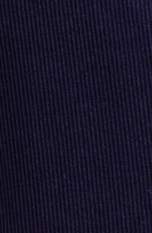 Zegna Cashco Stretch Cotton & Cashmere Corduroy Blazer In Navy