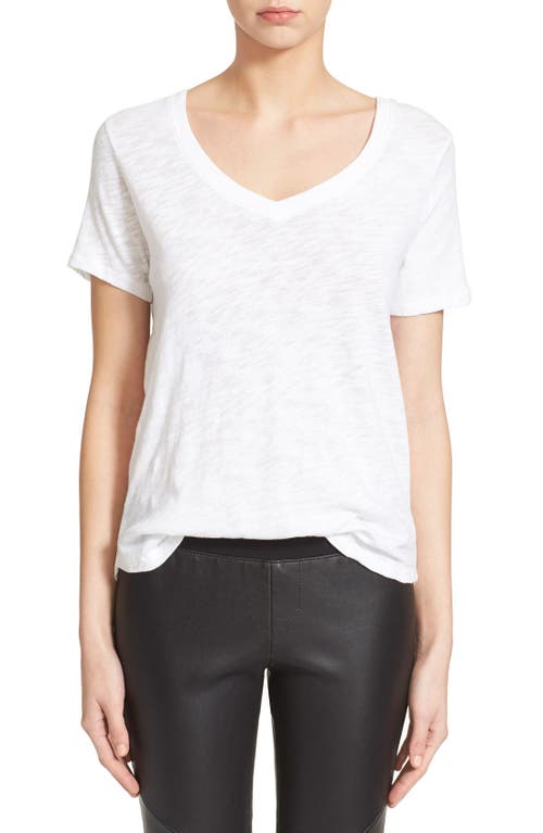 ATM Anthony Thomas Melillo V-Neck Slub Cotton T-Shirt at Nordstrom,