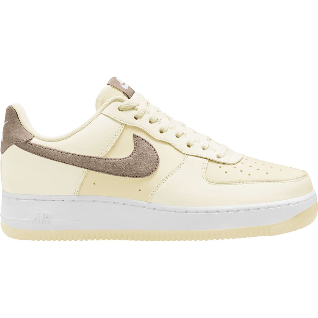 Nike Air Force 1 '07 Lv8 Sneaker In Sail/khaki/coconut Milk