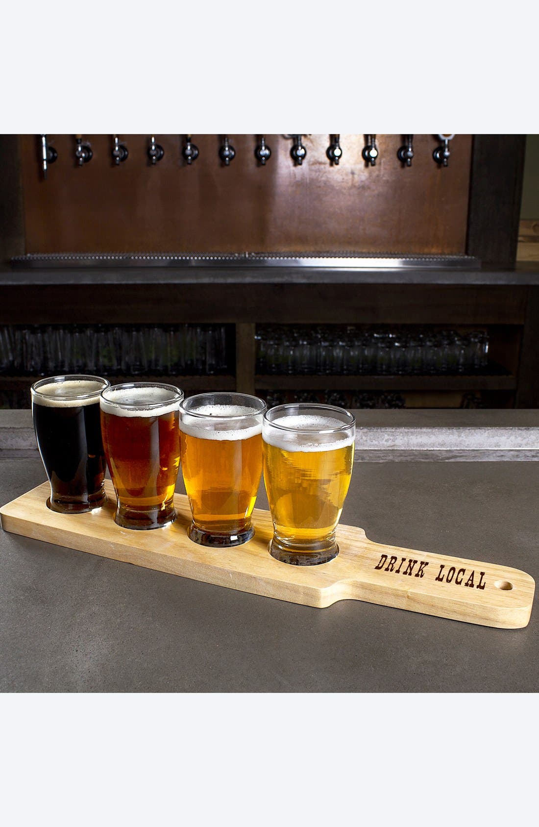 Cathy's Concepts 'Drink Local' Beer Flight Sampler Set Nordstrom