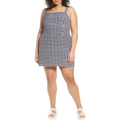 Plus Size Bp. Easy Tank Minidress, Black