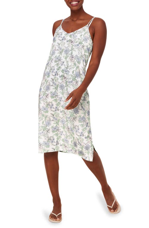 Andie The Barreta Floral Print Cover-Up Dress Tuscan at Nordstrom,