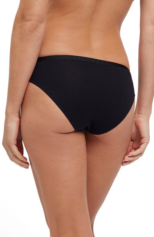 Falke Daily Climate Control Slip Briefs In Black