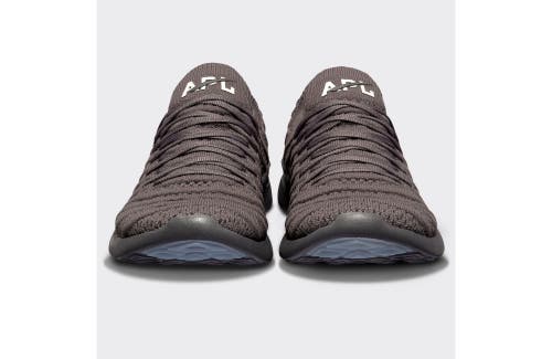 Shop Apl Athletic Propulsion Labs Techloom Wave Sneakers In Asteroid/ivory