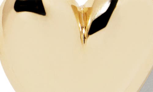 Jennifer Fisher Small Puffy Heart Stud Earrings In Gold