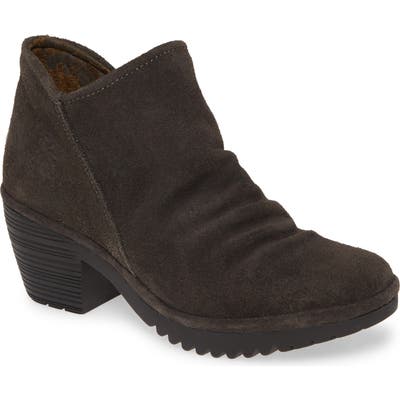 Fly London Wezo Bootie,10.5- Grey