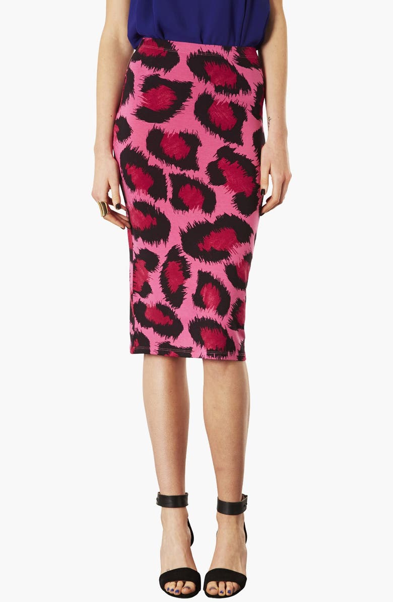 Topshop Leopard Print Tube Skirt | Nordstrom