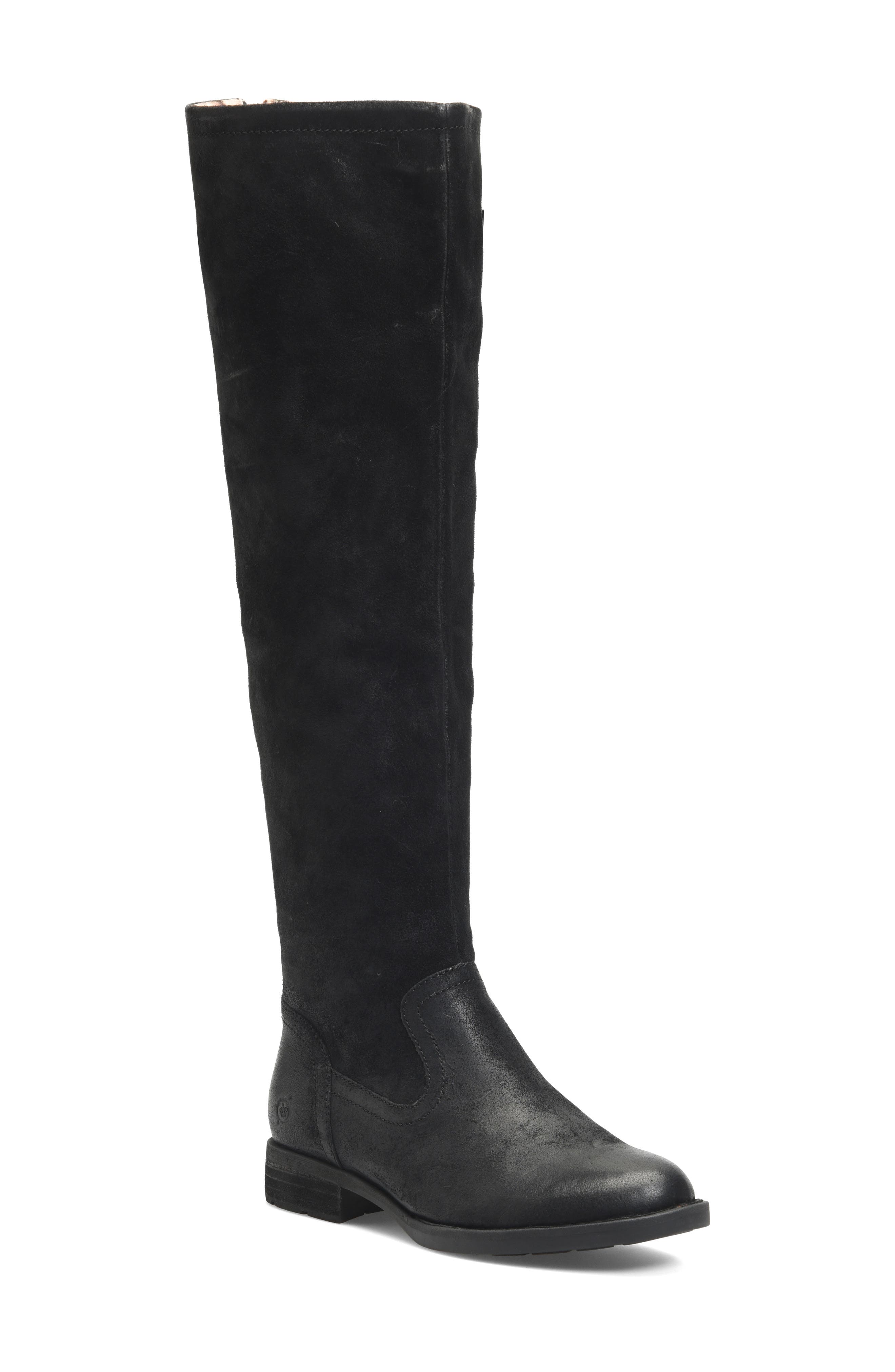 over the knee elastic back boots