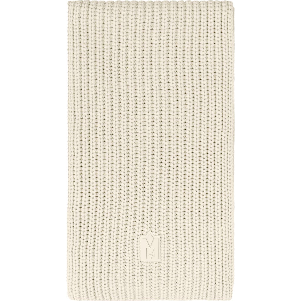 Mackage Nell Merino Wool Blend Scarf In Cream