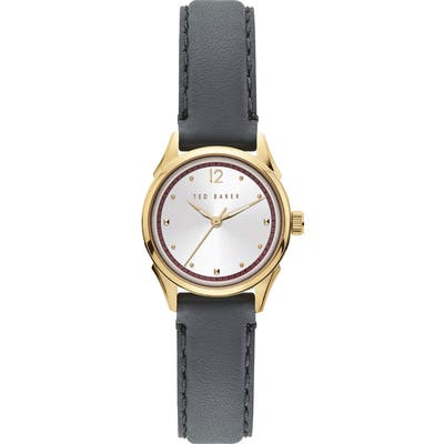 Ted Baker London Luchiaa Leather Strap Watch, 27Mm