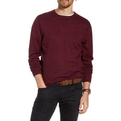 1901 Solid Crewneck Sweater, Burgundy