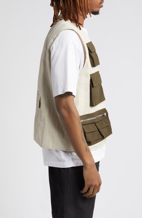 Shop Afield Out Langley Multipocket Vest In Bone