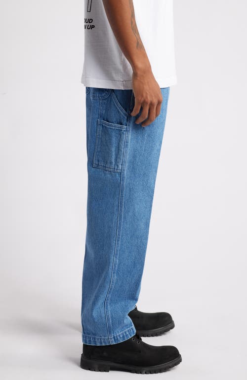 Obey Hardwork Carpent Jeans In Light Indigo