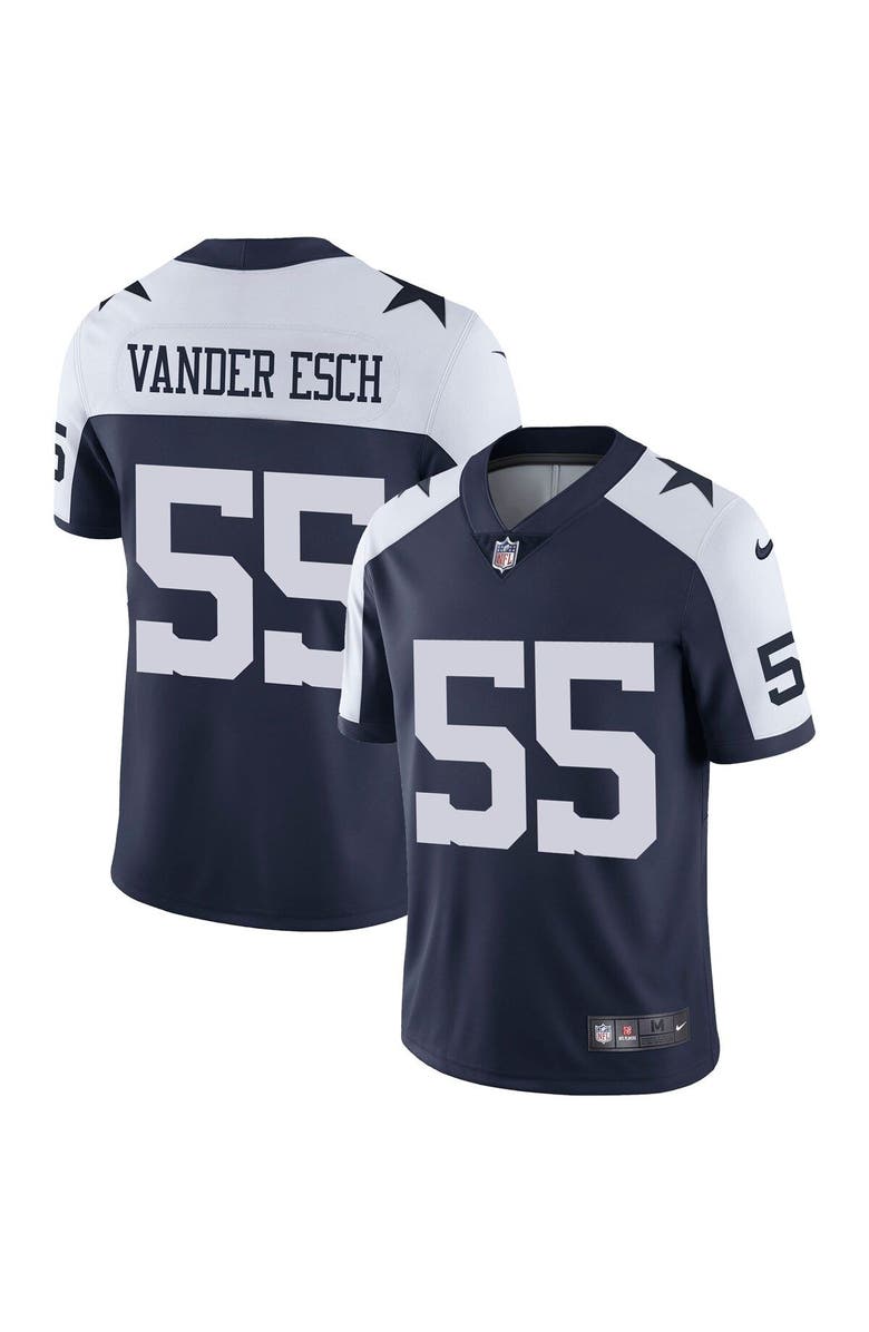 Nike Men's Nike Leighton Vander Esch Navy Dallas Cowboys Alternate Vapor Limited Jersey | Nordstrom