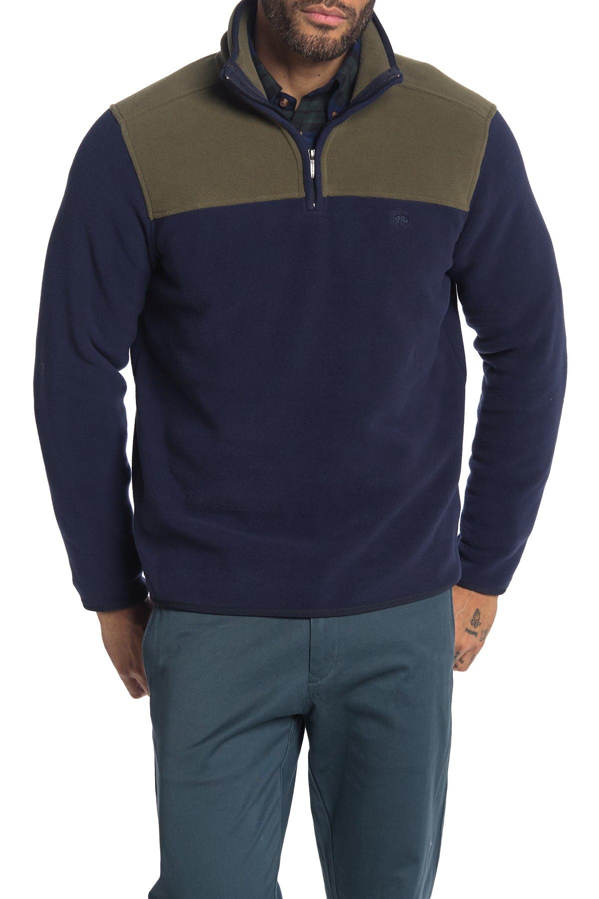 brooks brothers fleece pullover