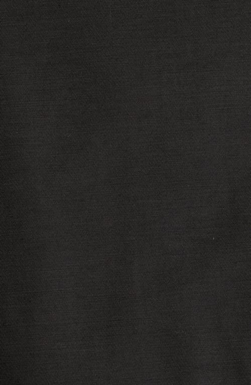 Via Spiga Water Repellent Cotton Blend Trench Coat In Black
