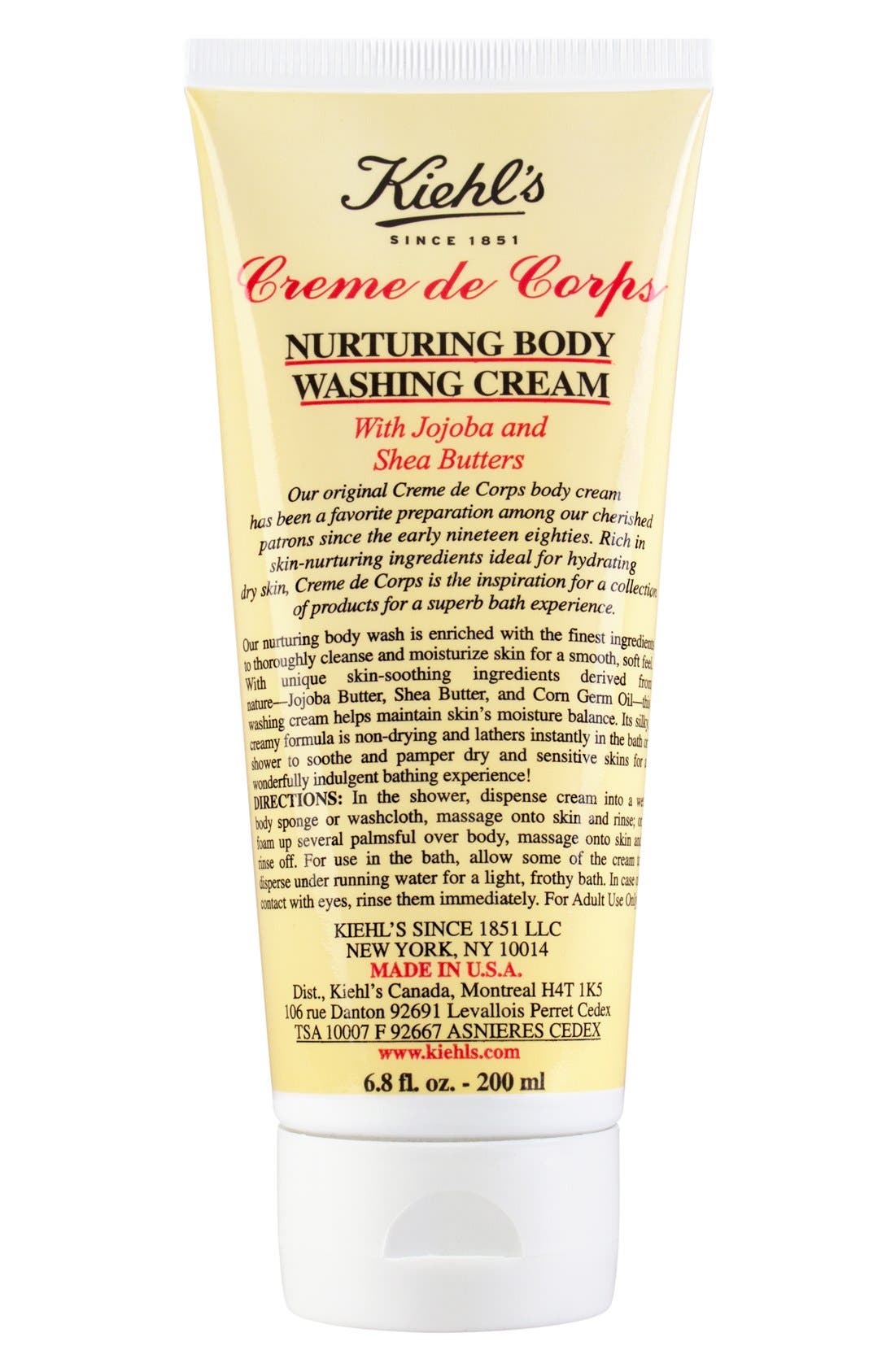 Kiehl's Since 1851 'Creme de Corps' Nurturing Body Washing Cream
