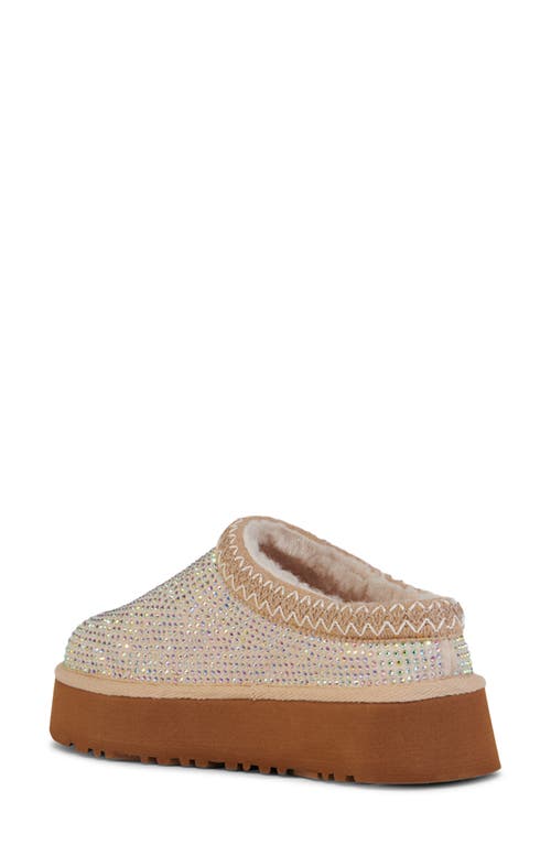 Azalea Wang Daviat Studded Platform Slipper In White