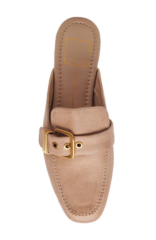 Shop Dolce Vita Santel Buckle Mule In Taupe Leather