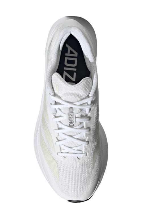 Shop Adidas Originals Adidas Adizero Sl2 Running Shoe In White/zero Met./dash Grey