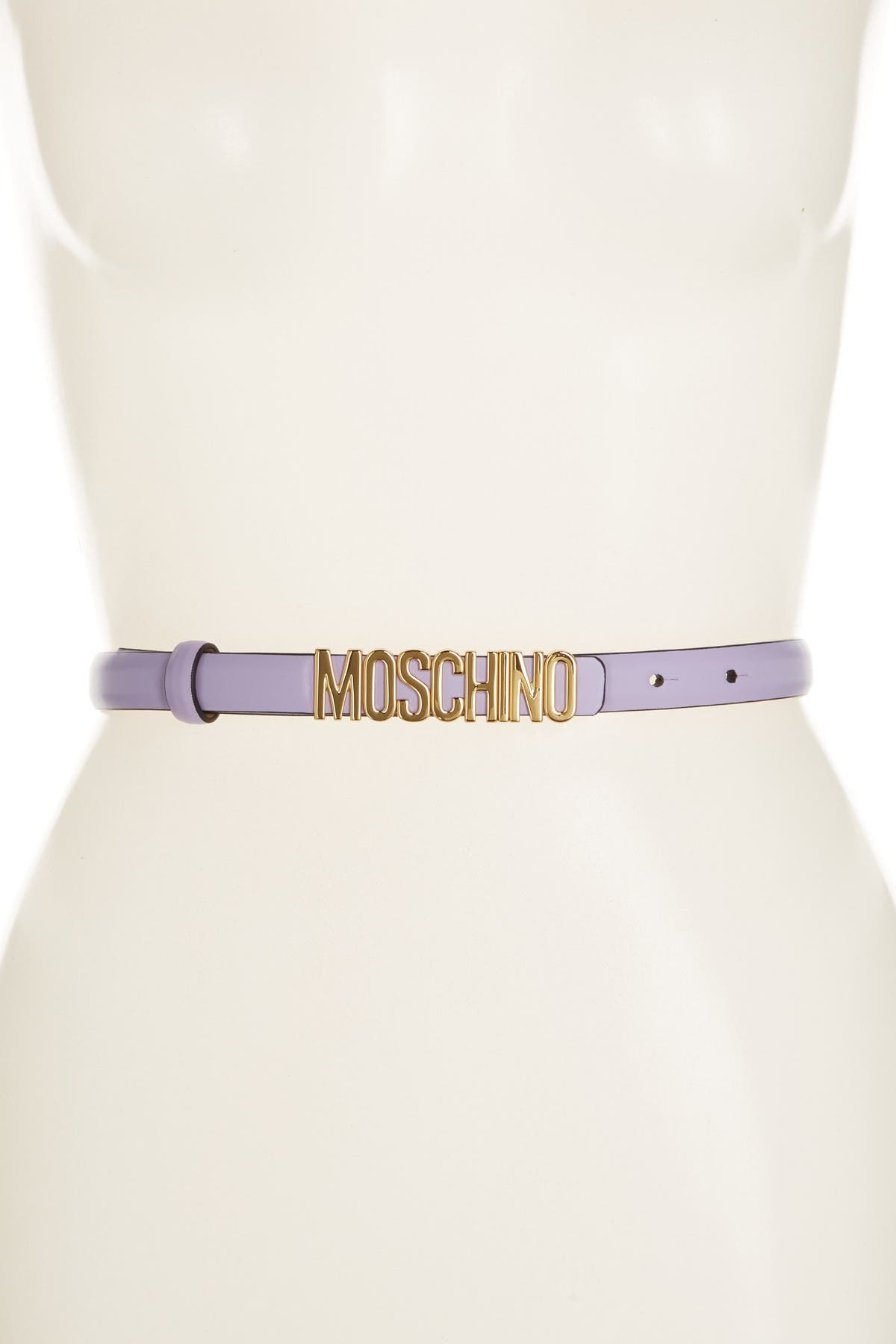 thin moschino belt