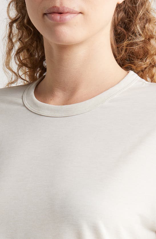 Free Fly Elevate Boxy T-shirt In Heather Birch