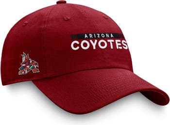Men's Fanatics Branded Gray/Black Arizona Coyotes Defender Flex Hat