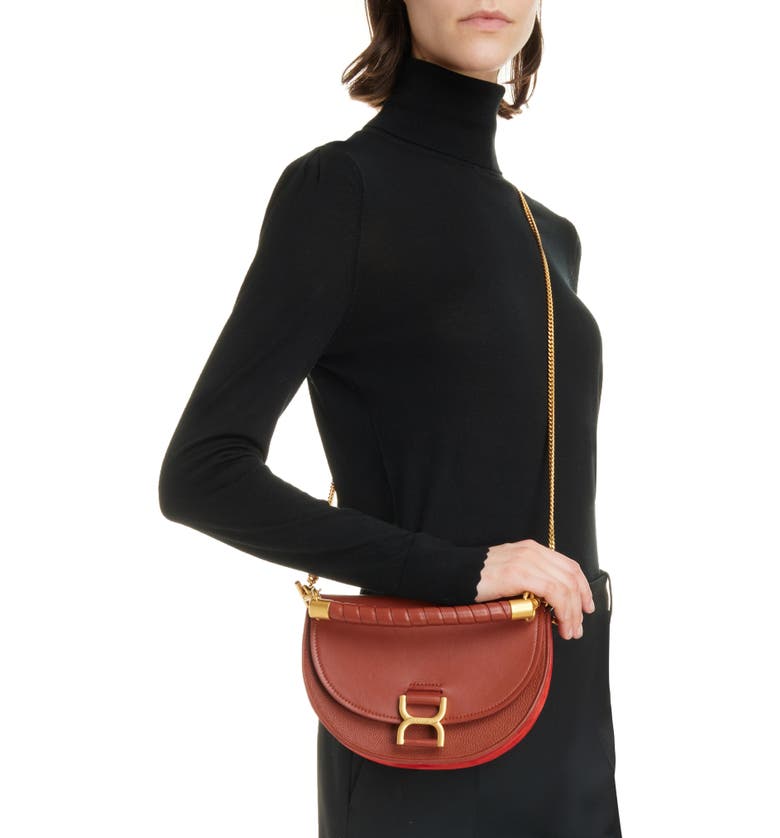 Chloé Marcie Leather Shoulder Bag | Nordstrom