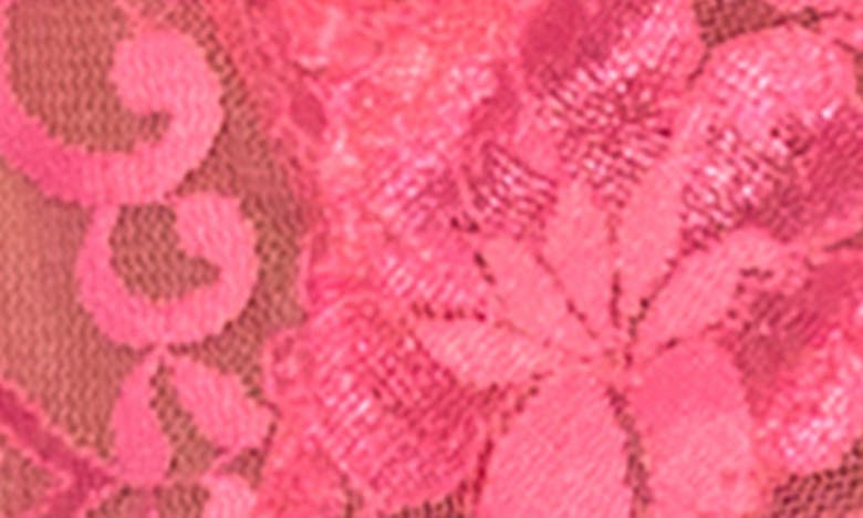 Oh La La Cheri Aphrodite Strappy Lace Bra In Raspberry